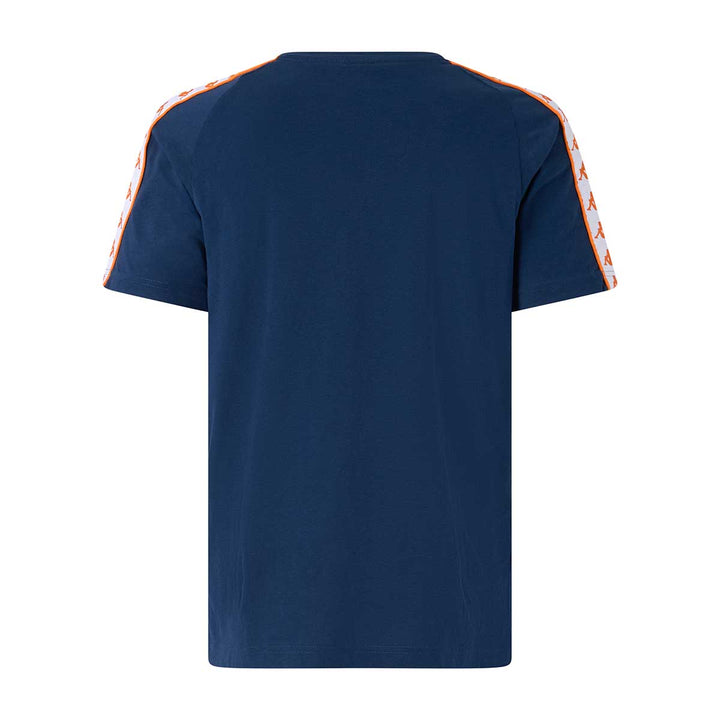 T-Shirt 222 Banda Coen Slim Bleu Homme