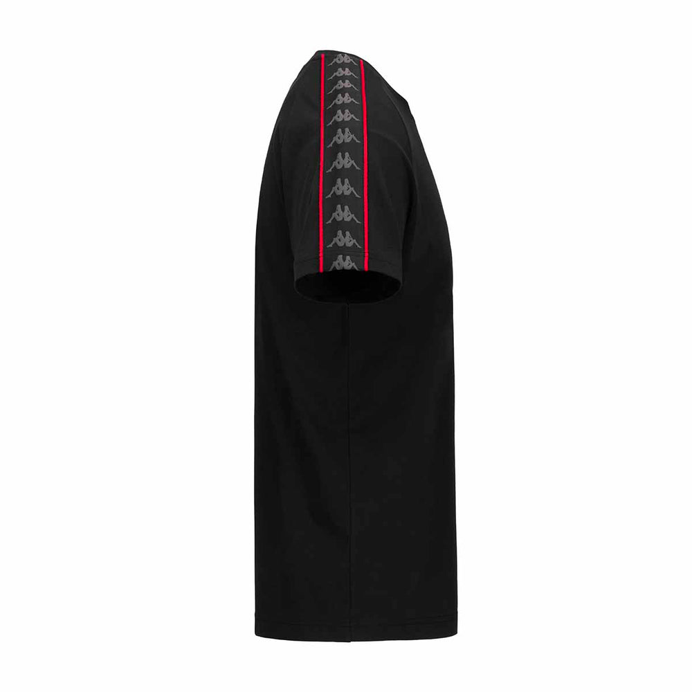 T-Shirt 222 Banda Coen Slim Noir Homme 02