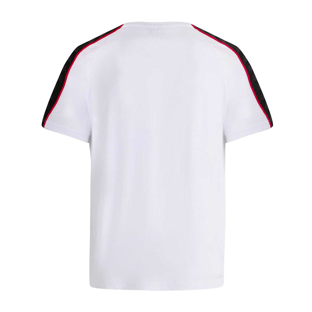 T-Shirt 222 Banda Coen Slim Blanc Homme main