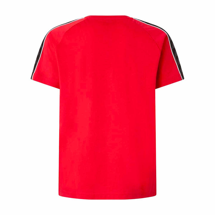 T-Shirt 222 Banda Coen Slim Rouge Homme 6
