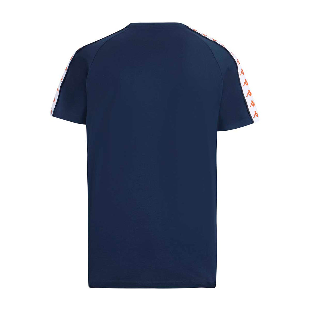 T-Shirt 222 Banda Coen Slim Bleu Homme main