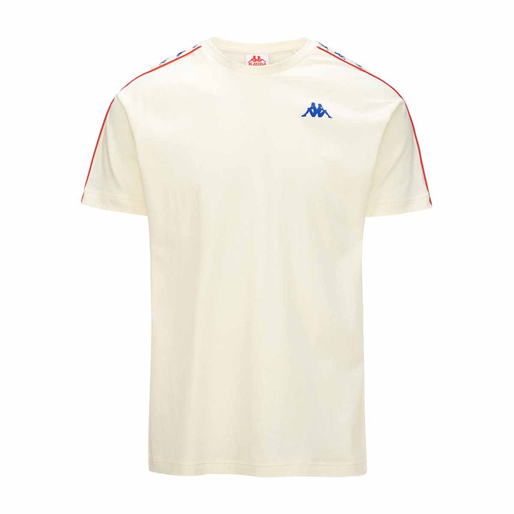 T-shirt 222 Banda Coen Slim Blanc Homme