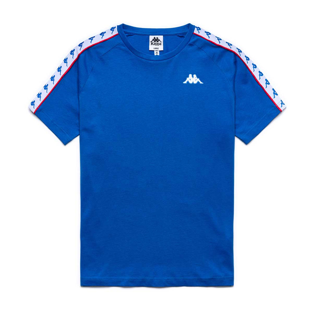 T-Shirt 222 Banda Coen Slim Bleu Homme 00