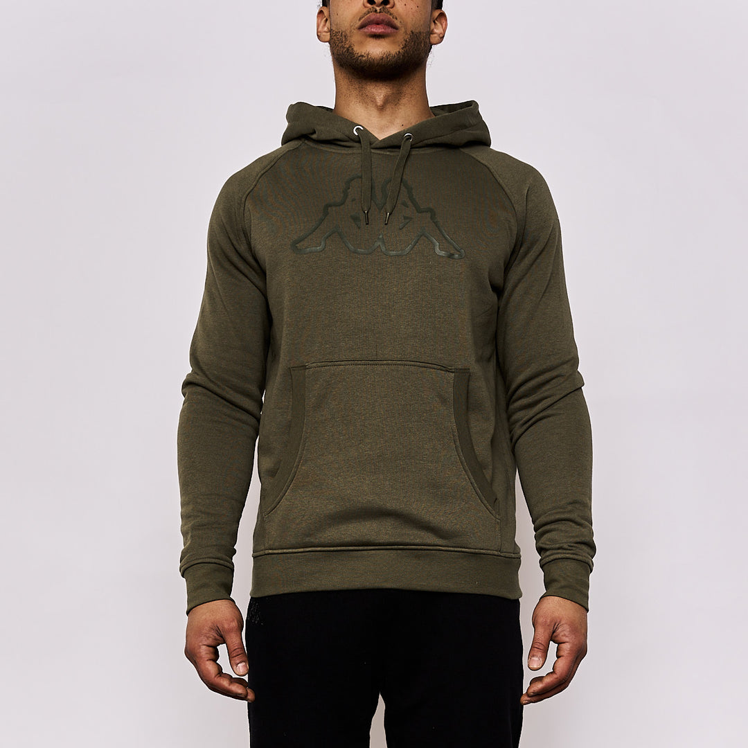 Hoodie Zaiver Vert Homme main