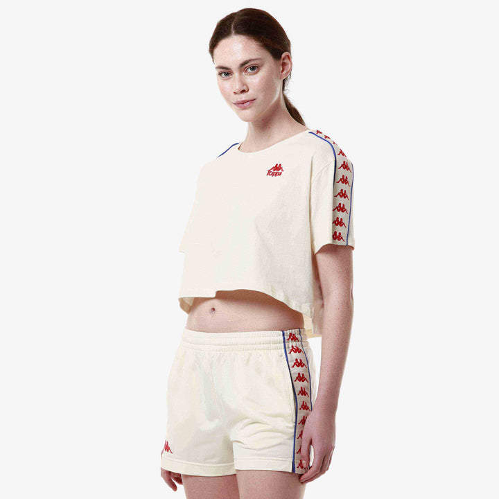 T-shirt 222 Banda Apua Blanc Femme