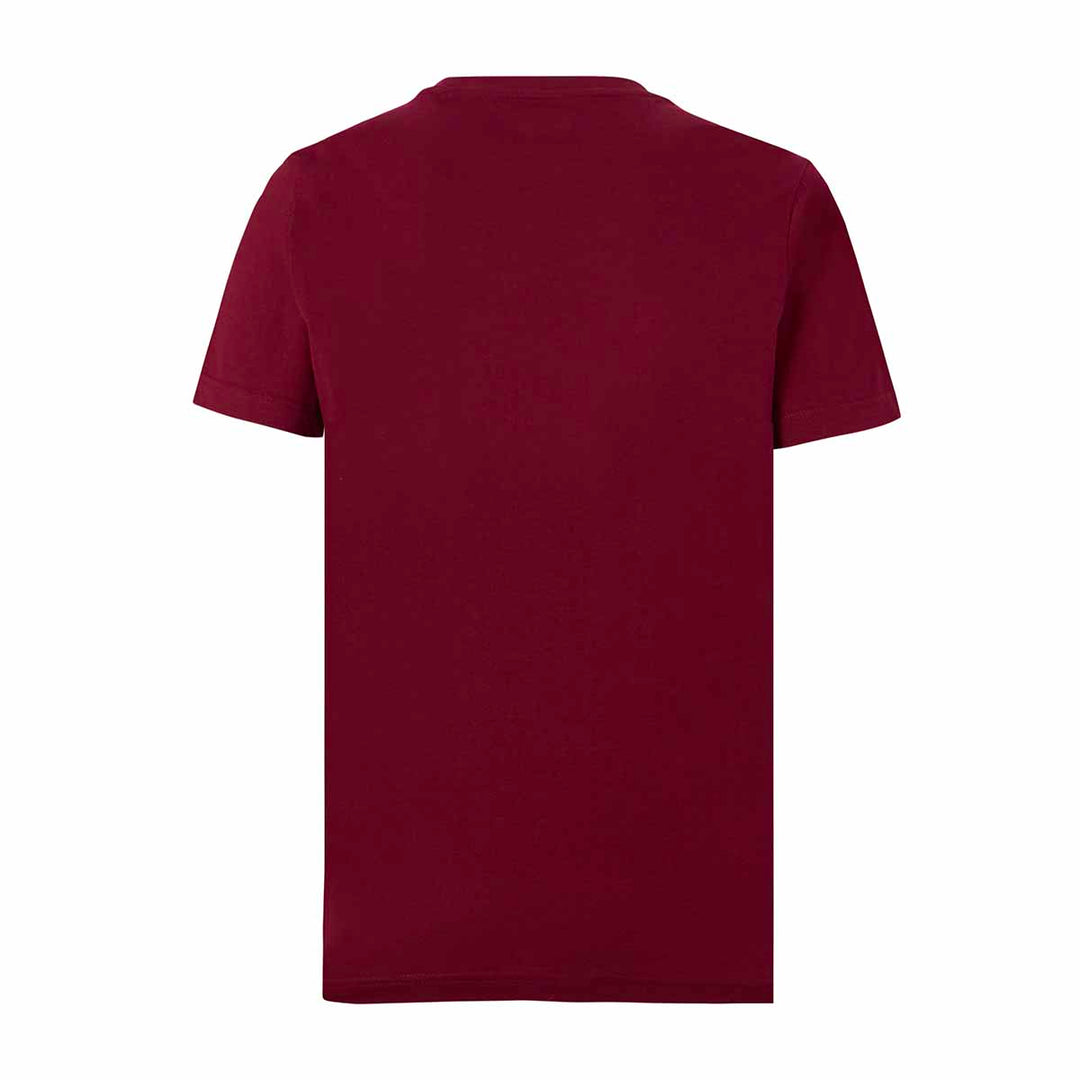 T-Shirt Cafers Slim Rouge Homme main