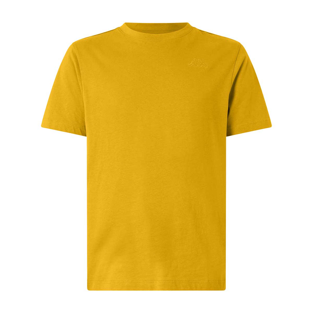 T-Shirt Cafers Slim Jaune Homme