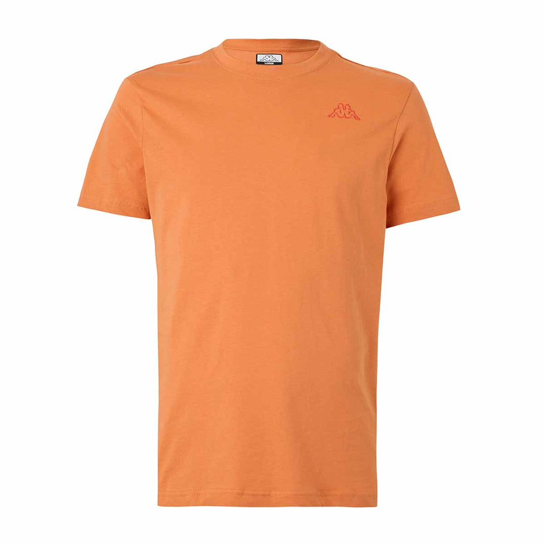 T-Shirt Cafers Slim Orange Homme 00