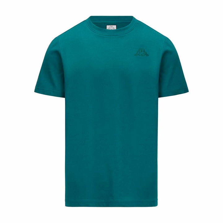 T-Shirt Cafers Slim Vert Homme 1