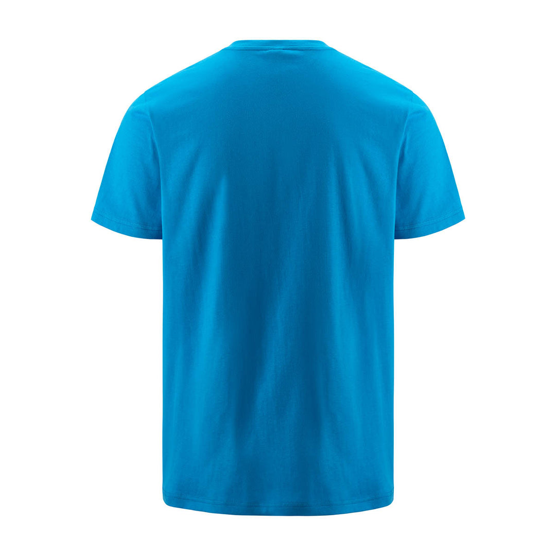 T-shirt Authentic Estessi Bleu Homme main