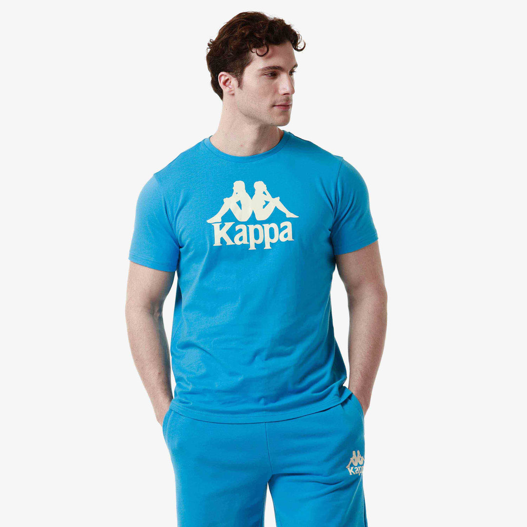 T-shirt Authentic Estessi Bleu Homme 00