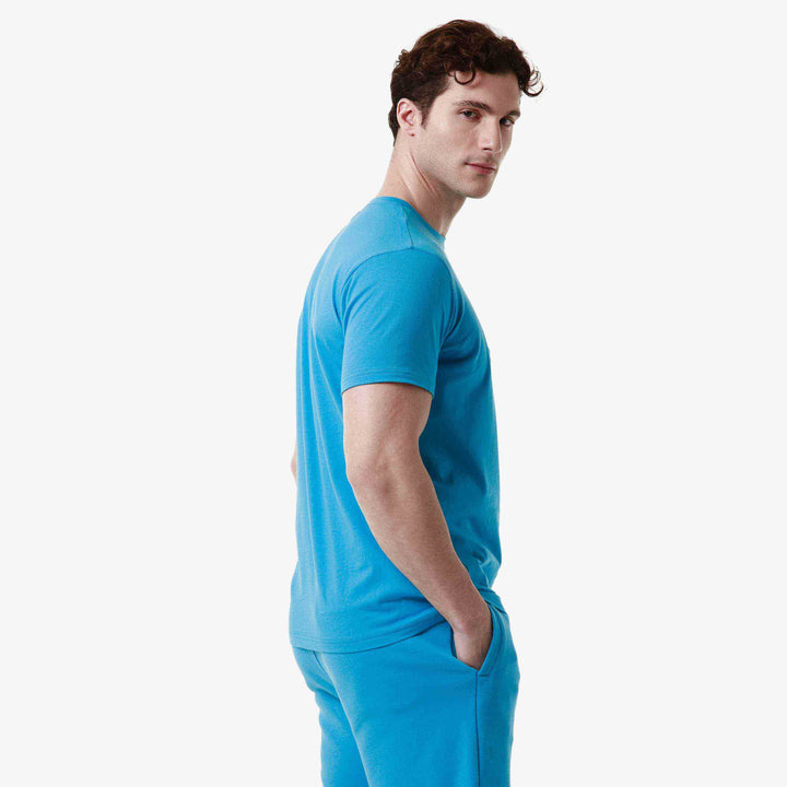 T-shirt Authentic Estessi Bleu Homme 6