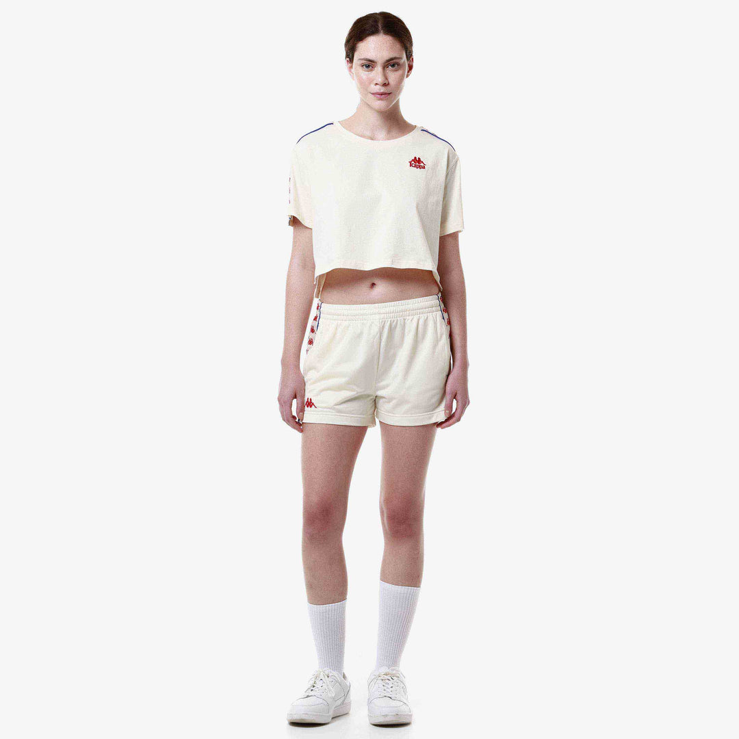 Short 222 Banda Ladytread Blanc Femme