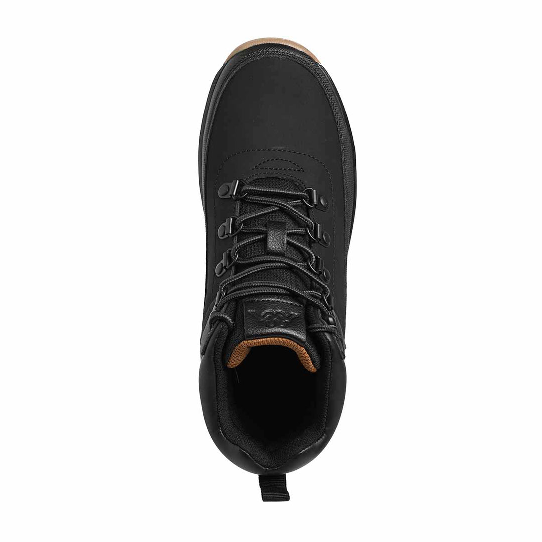 Boots Logo Monsi Md Noir Enfant