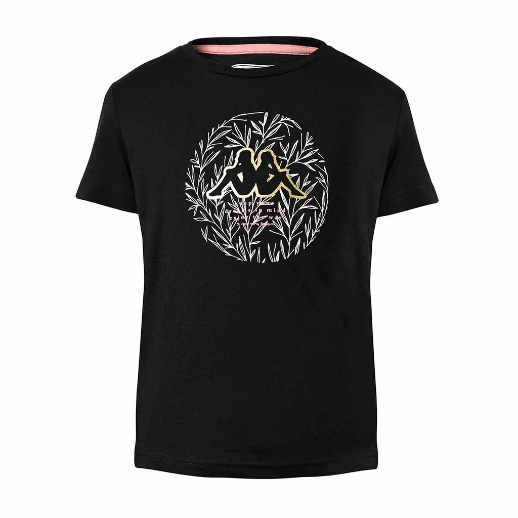 T-shirt Bessya Noir Enfant – Kappa France