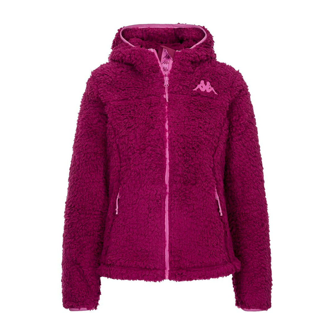 Veste 6Cento 645C Rouge Femme main