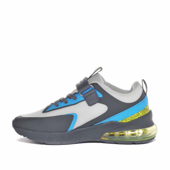 Baskets Logo Nagyo Ev Gris Enfant