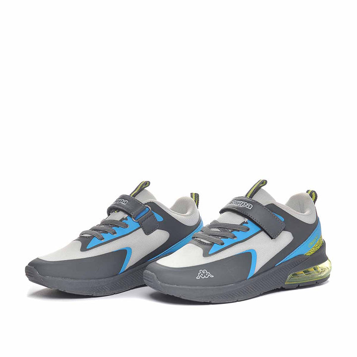 Baskets Logo Nagyo Ev Gris Enfant