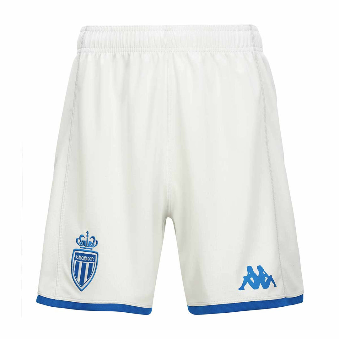 Short Kombat Ryder AS Monaco 23/24 Blanc Enfant