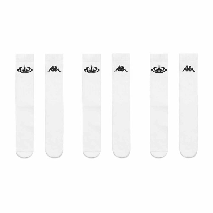Chaussettes Daveno AS Monaco 24/25 Blanc