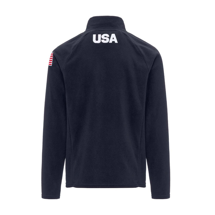 Sweatshirt 8Cento 818 US Ski Team Bleu Homme 7