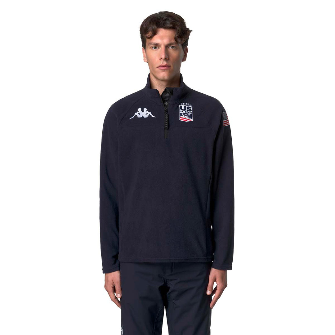 Sweatshirt 8Cento 818 US Ski Team Bleu Homme 00
