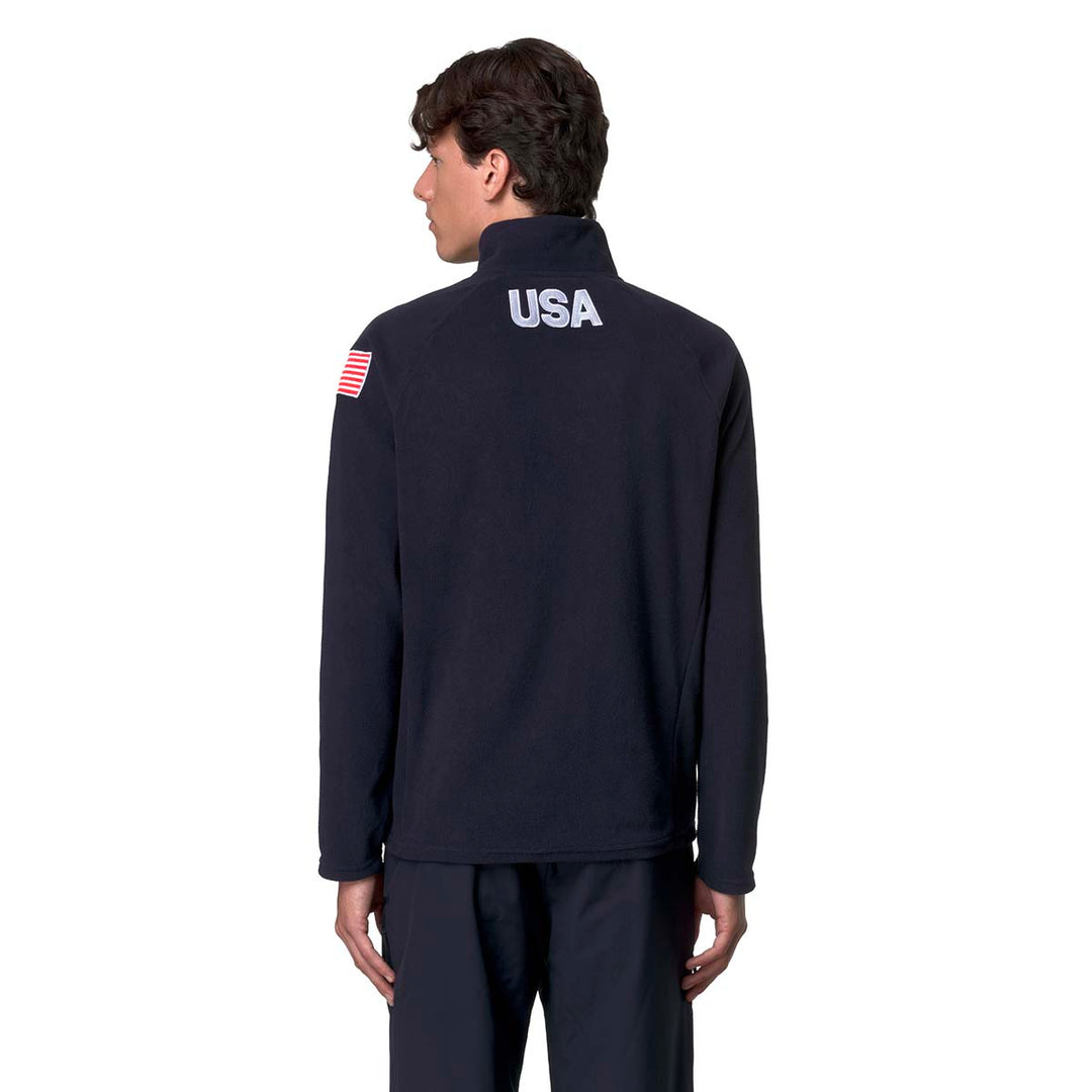 Sweatshirt 8Cento 818 US Ski Team Bleu Homme main