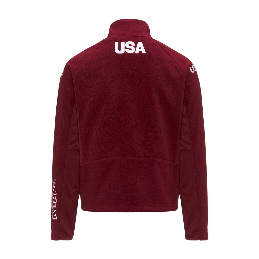 Veste 6Cento 687C US Ski Team Rouge Homme main