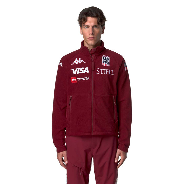 Veste 6Cento 687C US Ski Team Rouge Homme 1