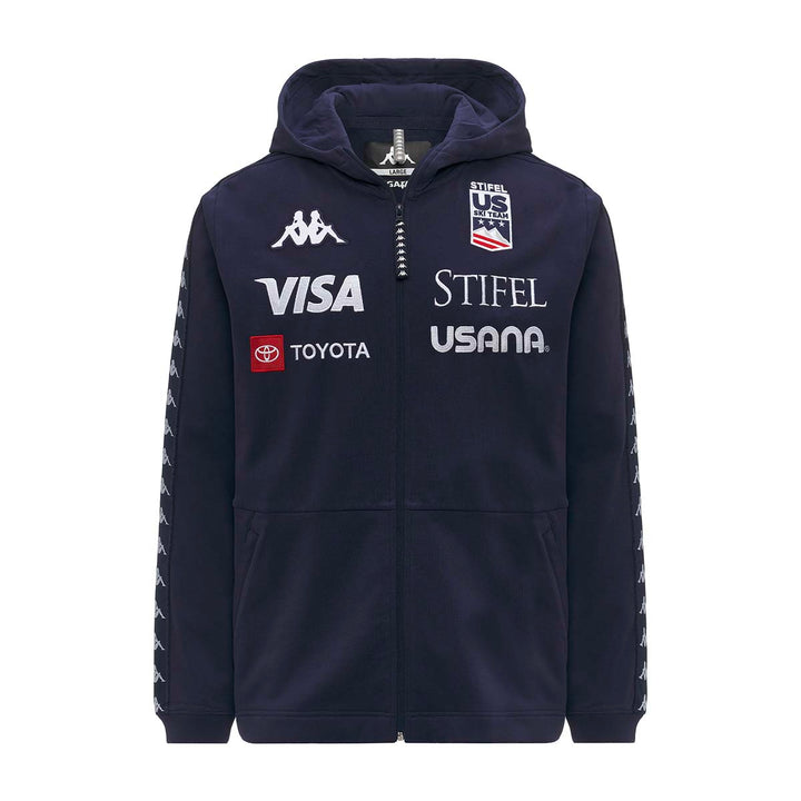 Veste 222 Banda Arufeod US Ski Team Bleu Unisexe 1