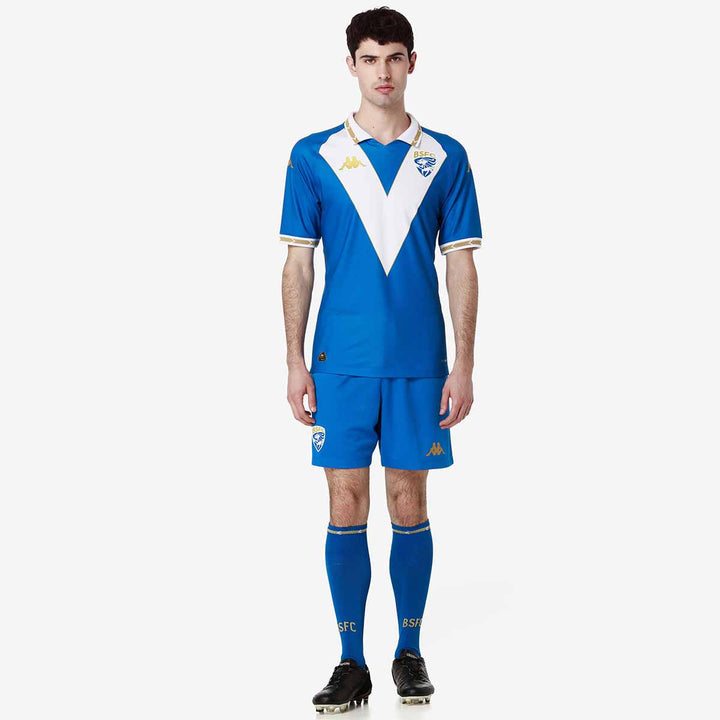 Maillot Kombat Pro Home Brescia 24/25 Bleu Homme