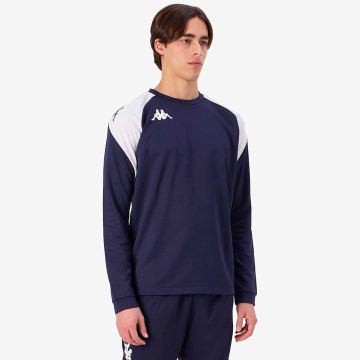 Sweatshirt Lido Bleu Homme