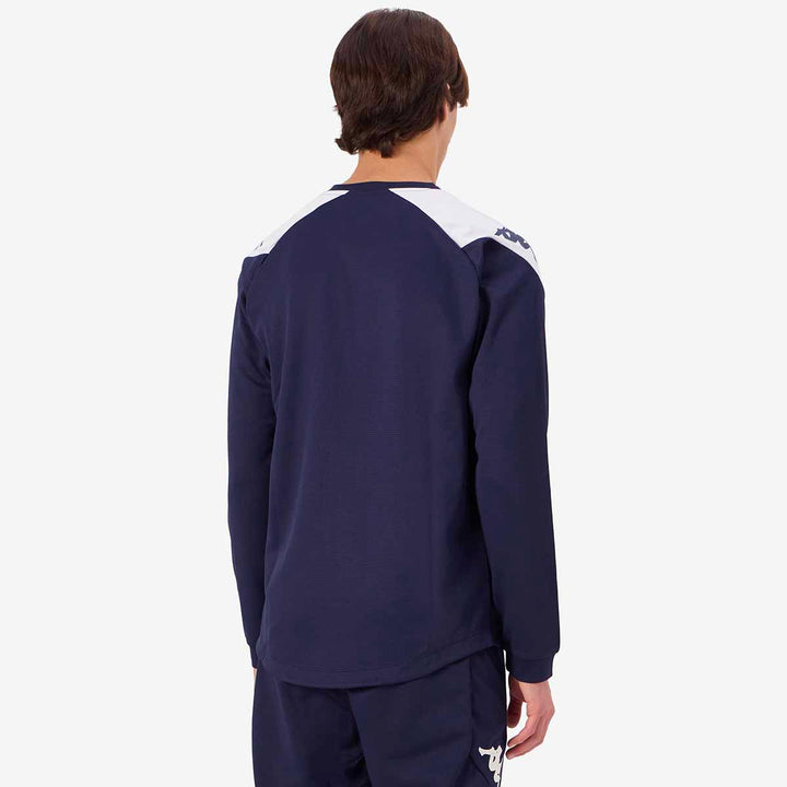 Sweatshirt Lido Bleu Homme