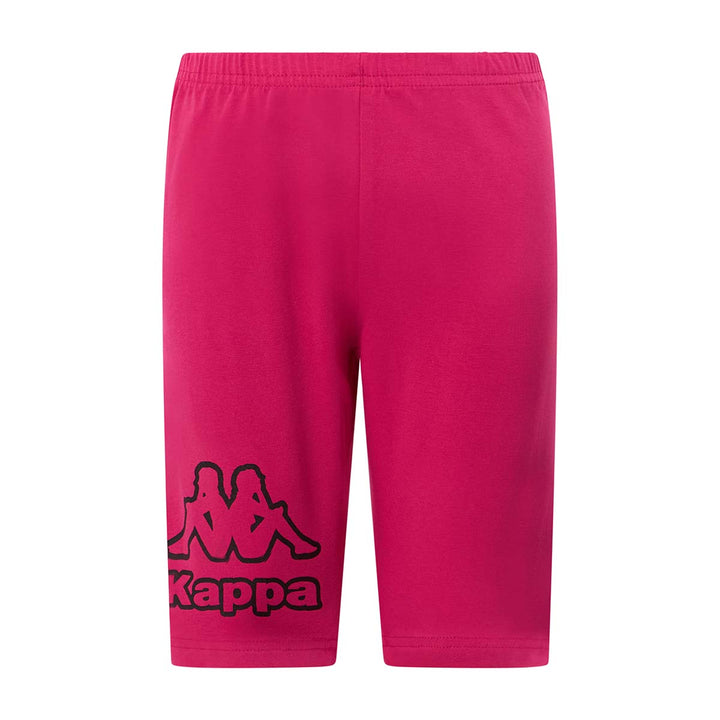 Short Logo Fuchsia Enfant