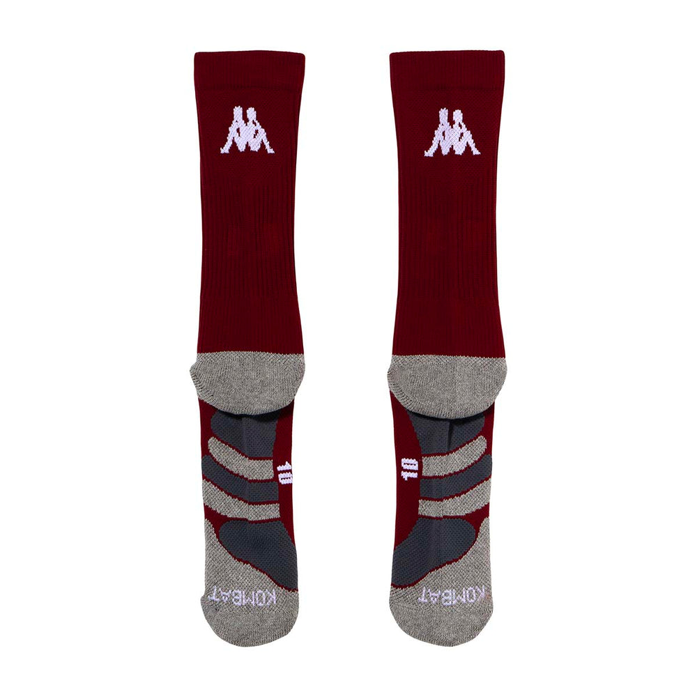 Chaussettes Kombat Moxs Pro FC Metz 25/26 Grenat 02