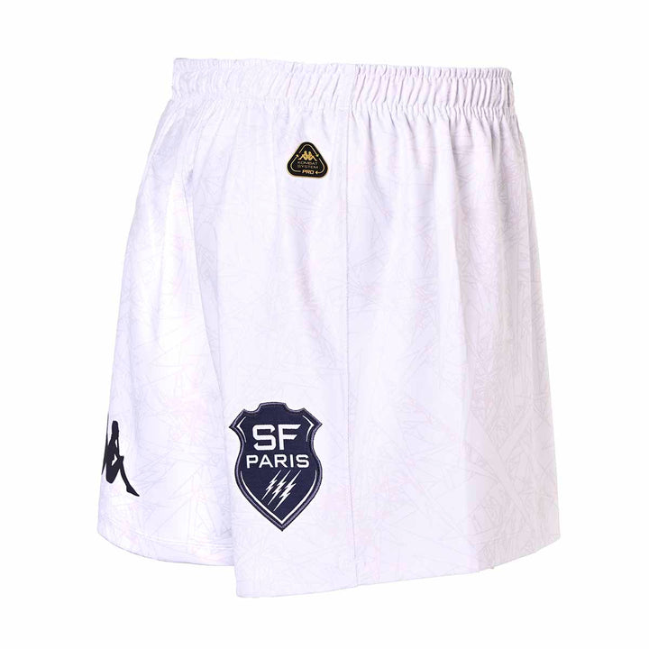 Short Kombat Ryder Pro Third Stade Francais Paris 24/25 Blanc Homme