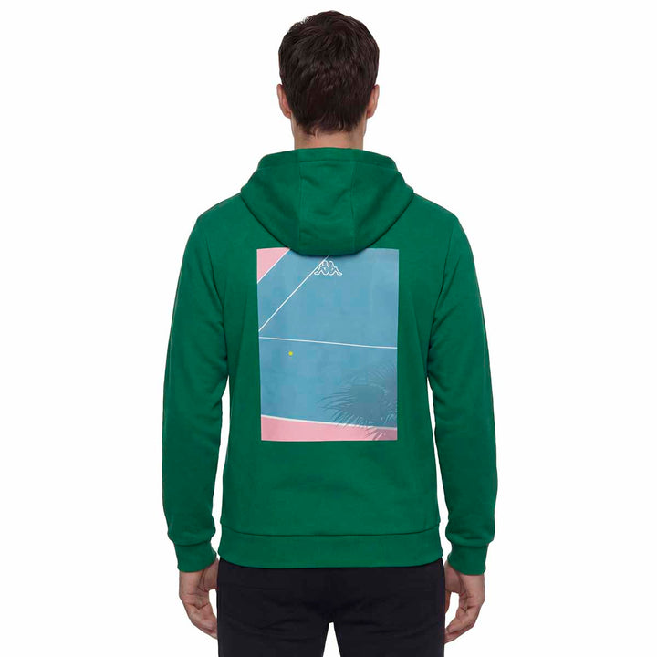 Hoodie Isol Vert Homme 3