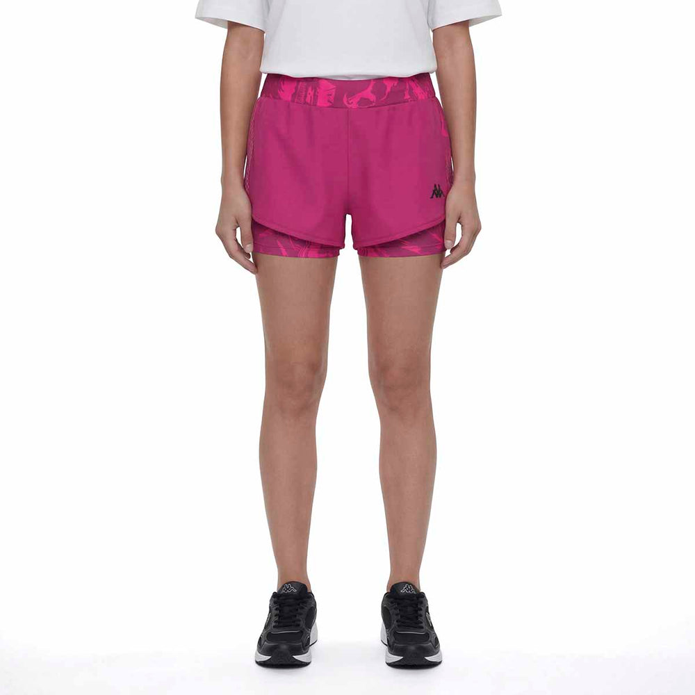 Short Igbax Pro Fuchsia Femme 02