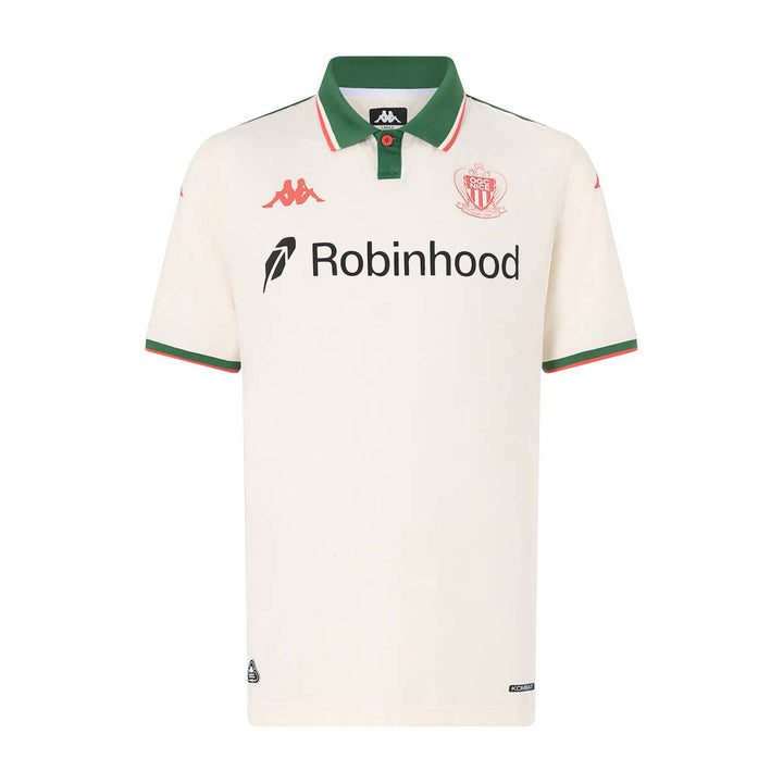 Maillot Kombat Pro Away OGC Nice 25/26 Blanc Homme