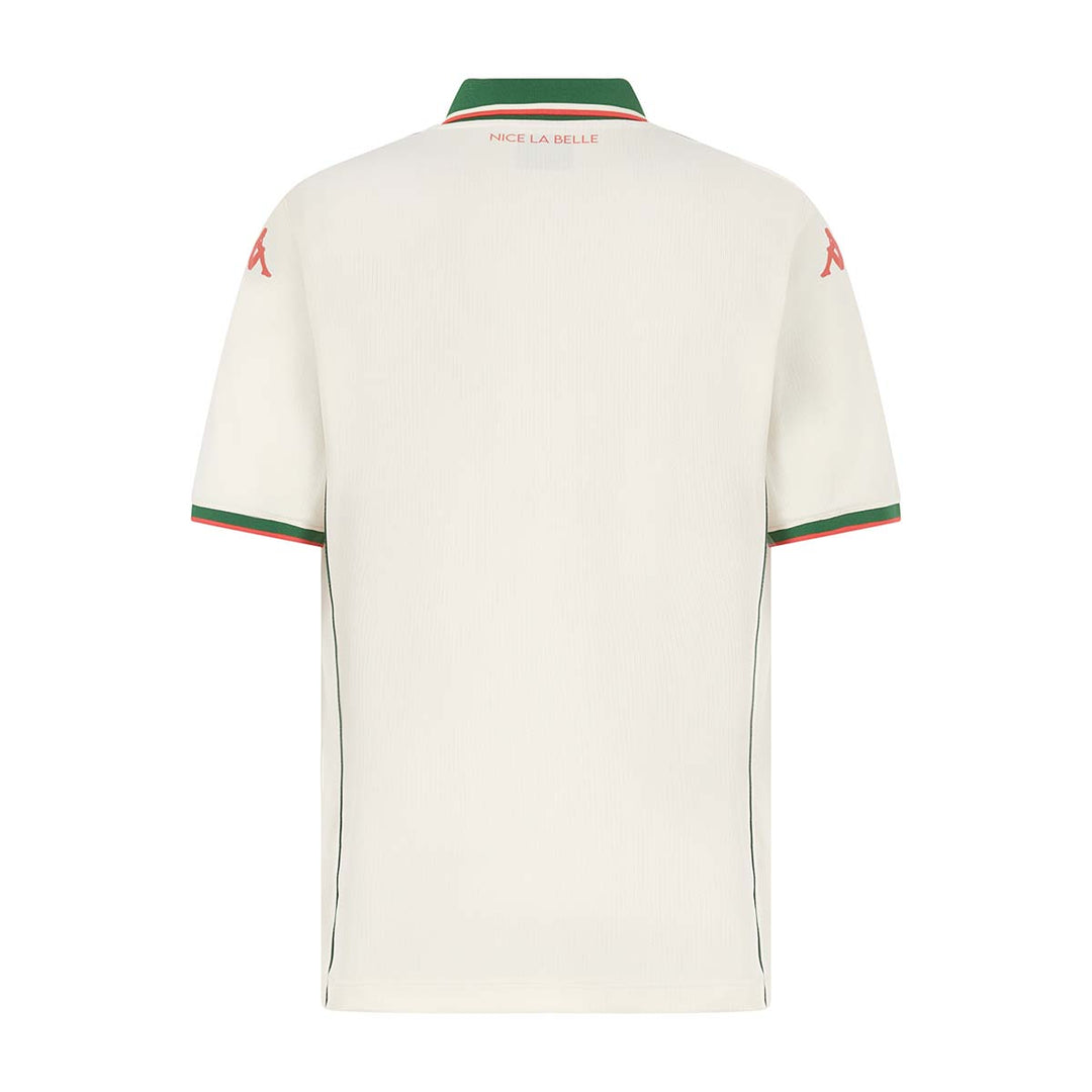Maillot Kombat Away OGC Nice 25/26 Blanc Homme