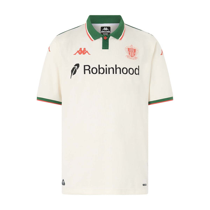 Maillot Kombat Away OGC Nice 25/26 Blanc Homme