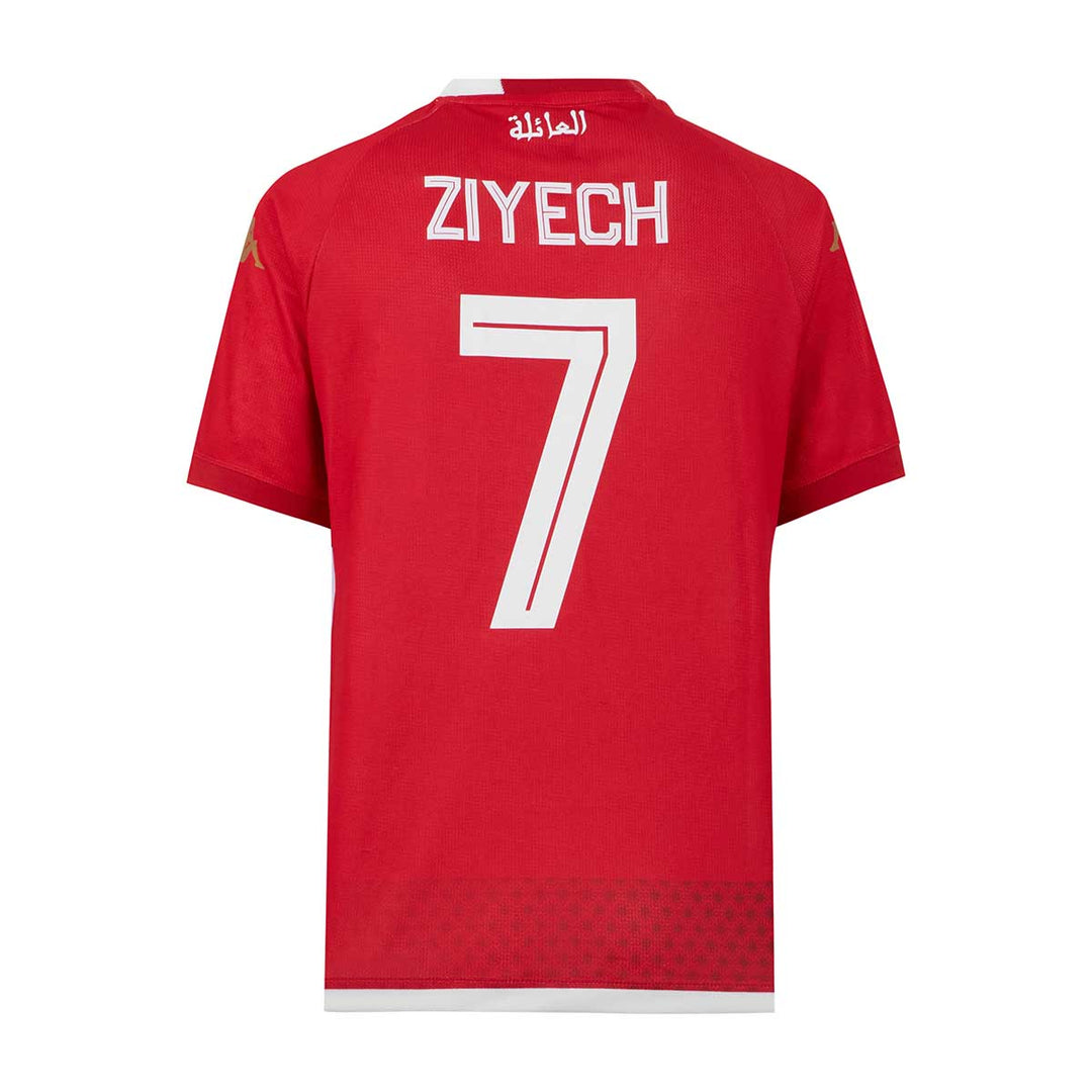 Maillot Kombat Home Ziyech Wydad AC 25/26 Rouge Homme 00
