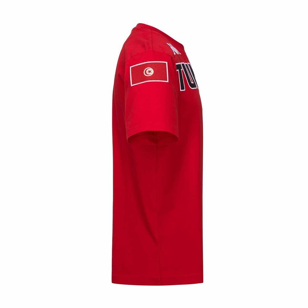 T-Shirt Eroi Tunisie 26/27 Rouge Homme 02
