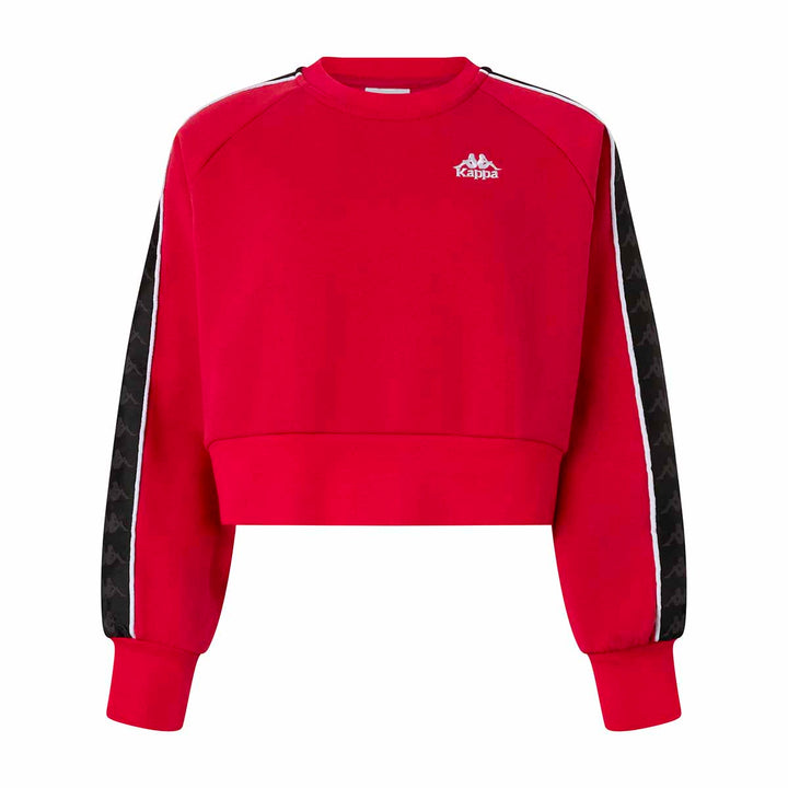 Sweatshirt 222 Banda Marbella 2 Rouge Femme 2