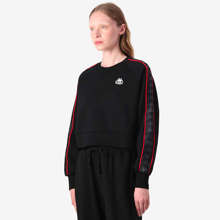 Sweatshirt 222 Banda Marbella 2 Noir Femme 4