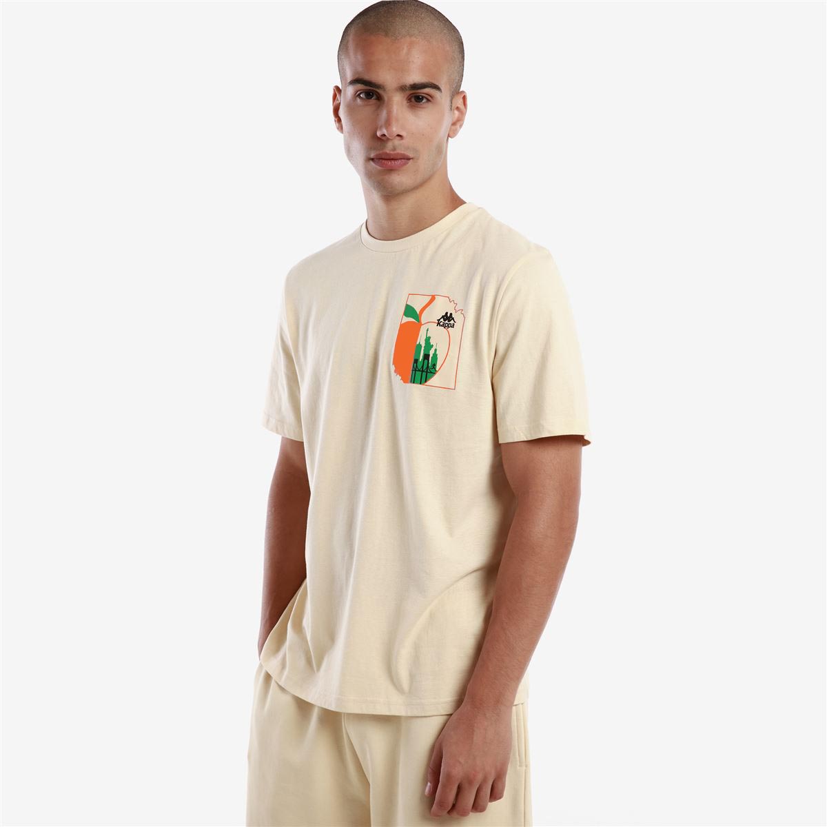 T-shirt homme Vakon Authentic Beige