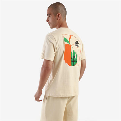 T-shirt homme Vakon Authentic Beige
