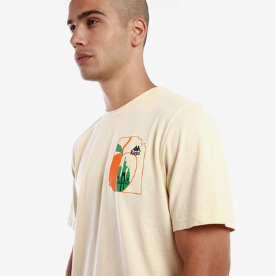 T-shirt homme Vakon Authentic Beige