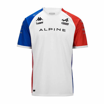 Maillot Kombat Gasly France BWT Alpine F1 Team Blanc Homme