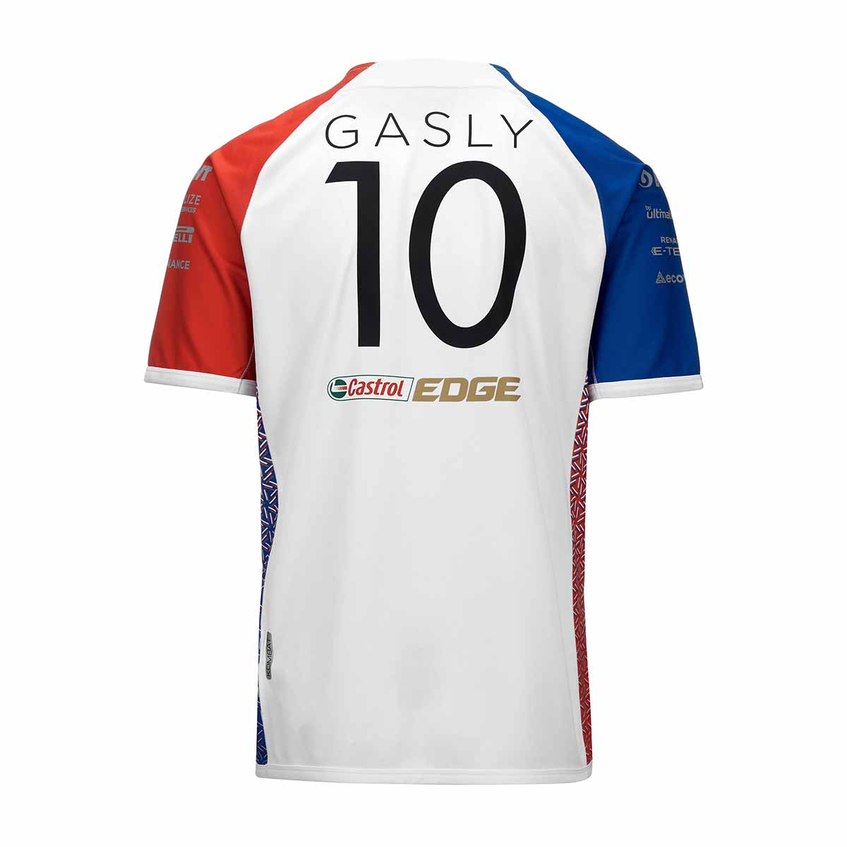 Maillot Kombat Gasly France BWT Alpine F1 Team Blanc Homme